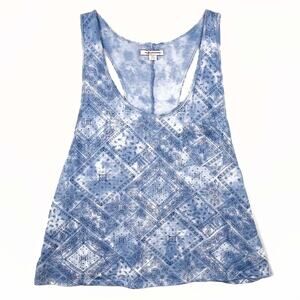 American Eagle Racerback Paisley Tie Dye T-Shirt Size Large